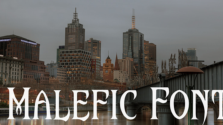 Malefic Font