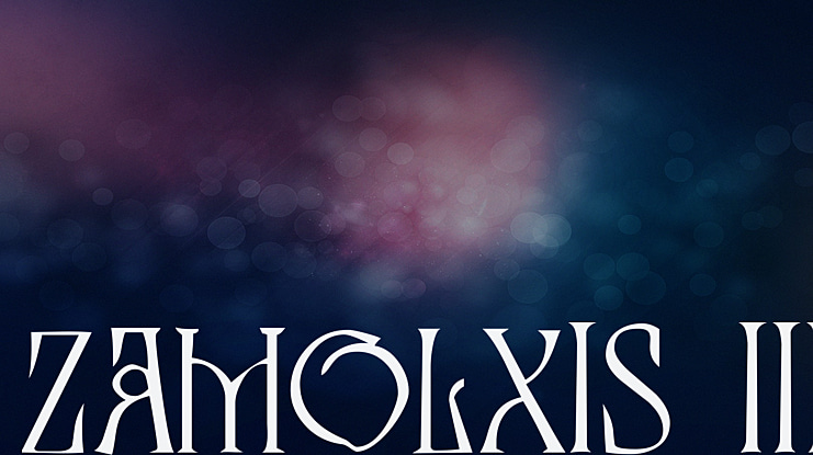 Zamolxis III Font