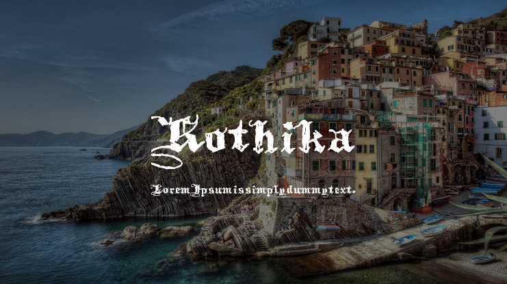 Kothika Font
