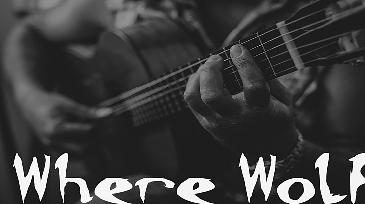 Where Wolf Font Family