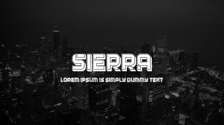 Sierra Font Family