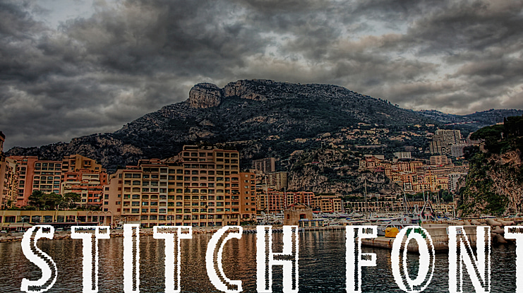 stitch font