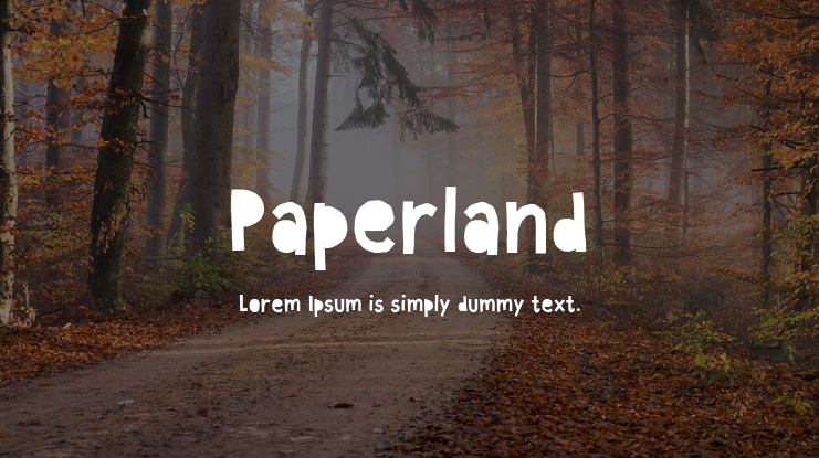 Paperland Font