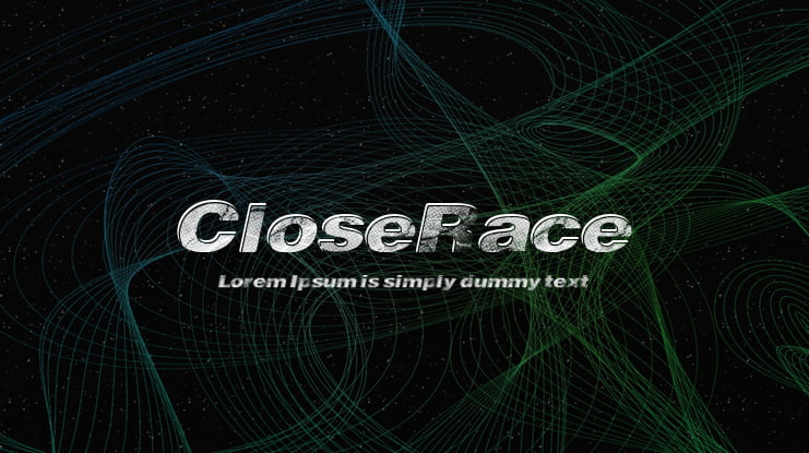 CloseRace Font