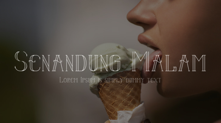 Senandung Malam Font Family