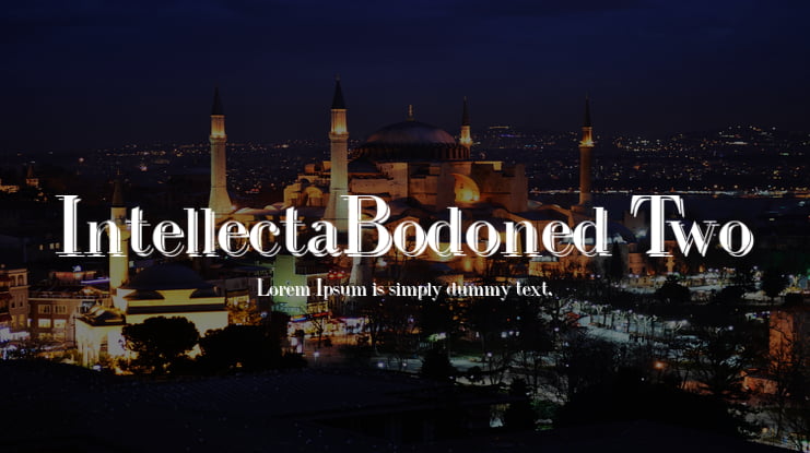 IntellectaBodoned Two Font
