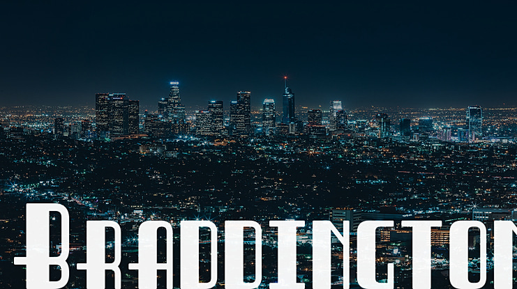 Braddington Font Family