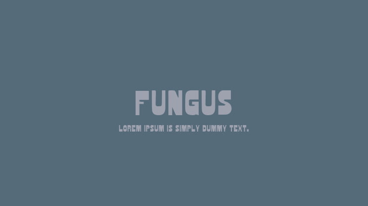 Fungus Font