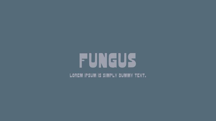 Fungus Font