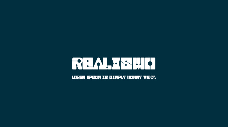 Realismo Font