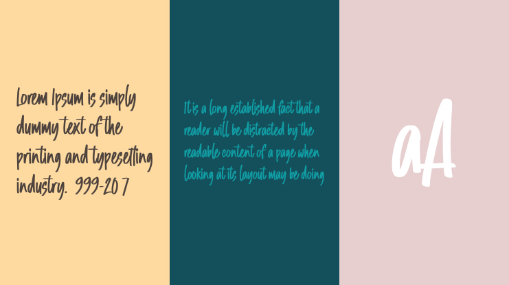 Business Matter Font