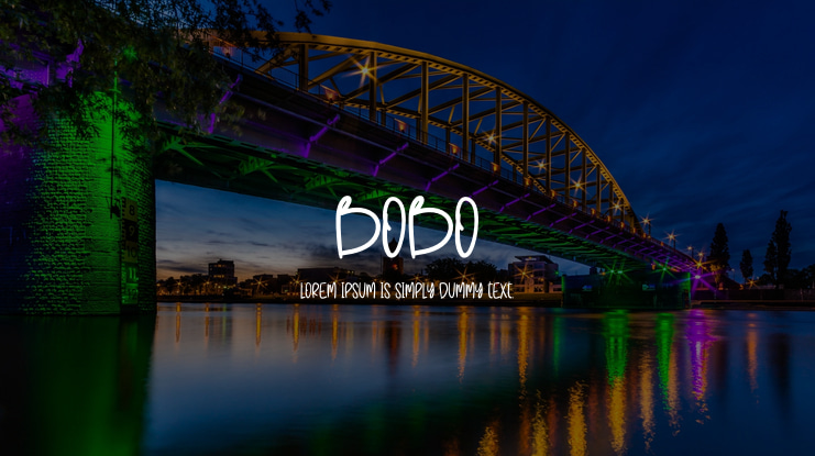 Bobo Font