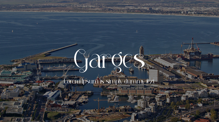 Garges Font