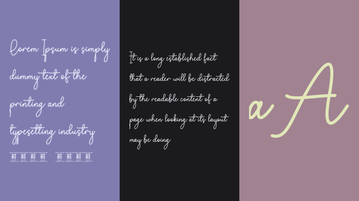 Molly Lips Font