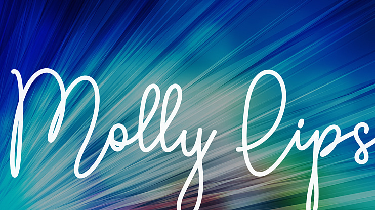 Molly Lips Font