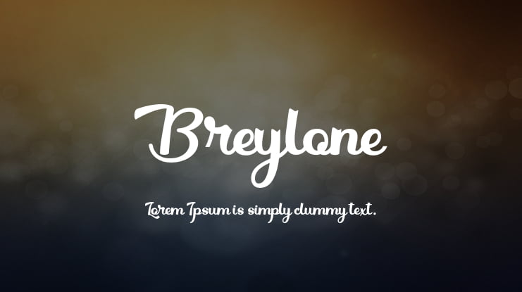 Breylone Font