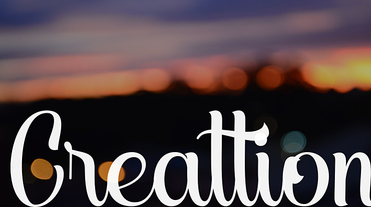 Creattion Font