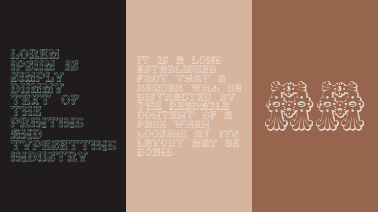 Grolier Beveled Font