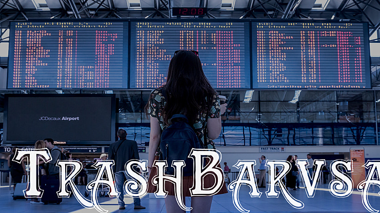TrashBarusa Font