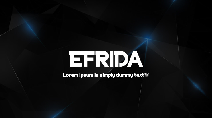 EFRIDA Font Family