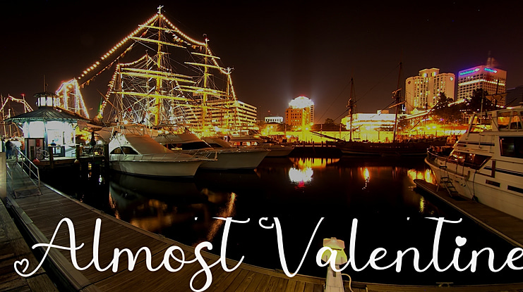 Almost Valentine Font