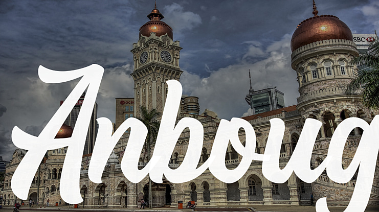 Anboug Font