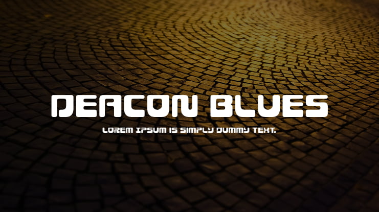 Deacon Blues Font Family
