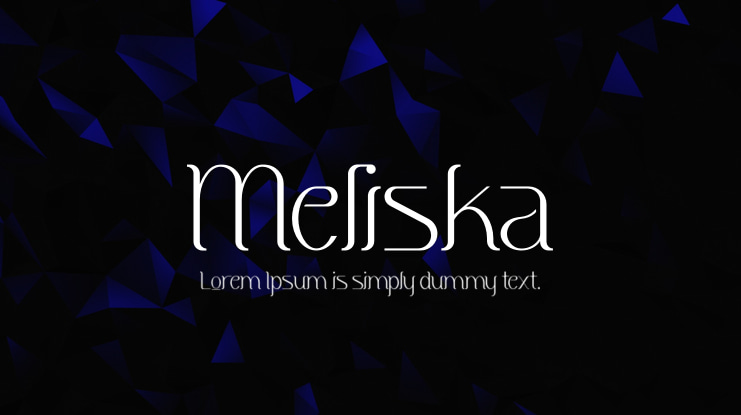 Meliska Font