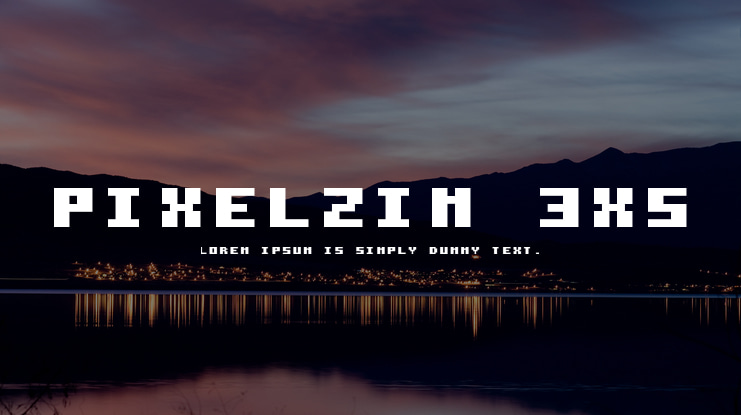 Pixelzim 3x5 Font Family