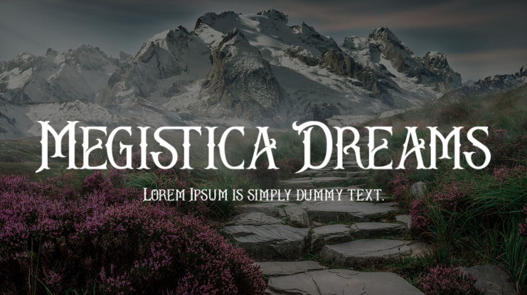 Megistica Dreams Font