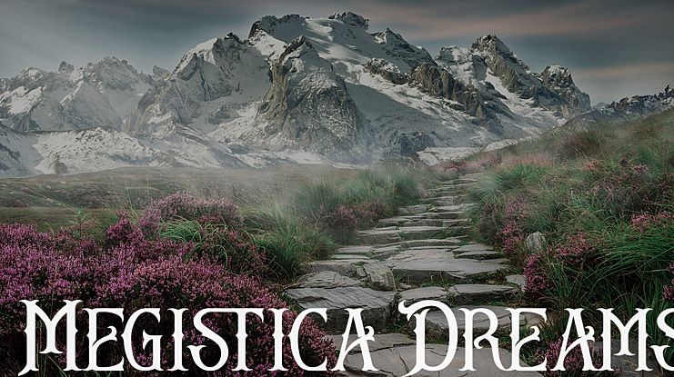Megistica Dreams Font