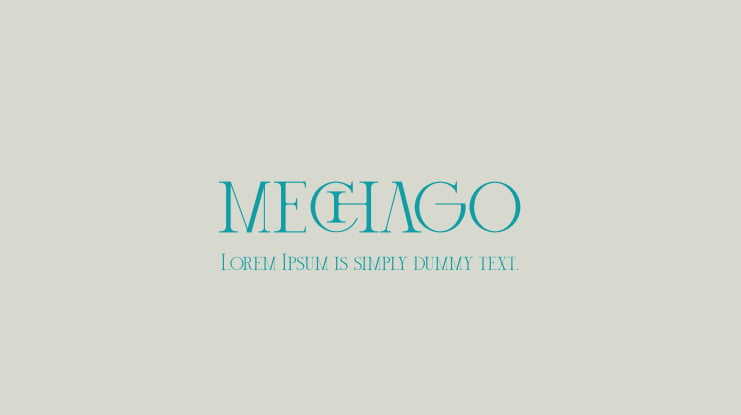 mechago Font