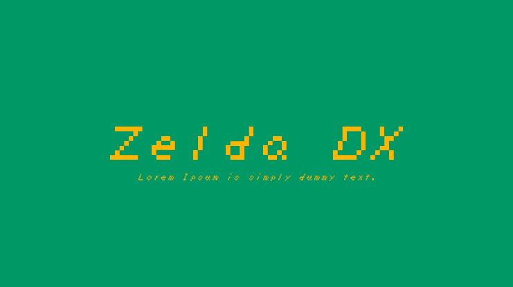 Zelda DX Font