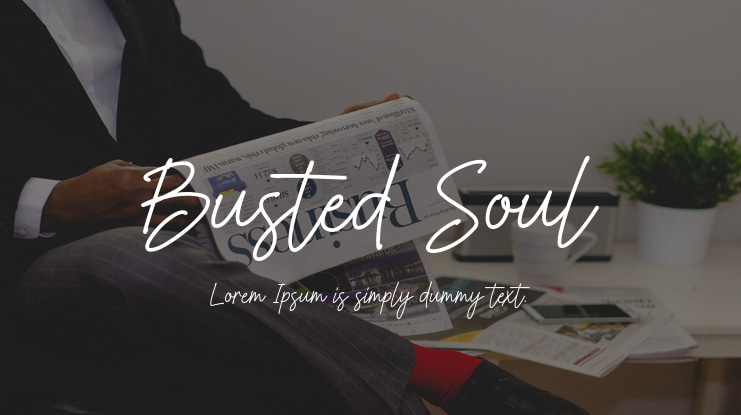 Busted Soul Font
