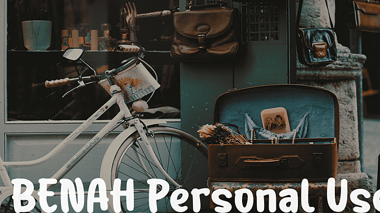 BENAH Personal Use Font Family