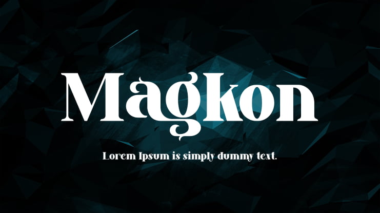 Magkon Font