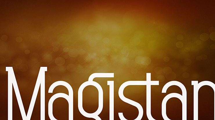 Magistan Font