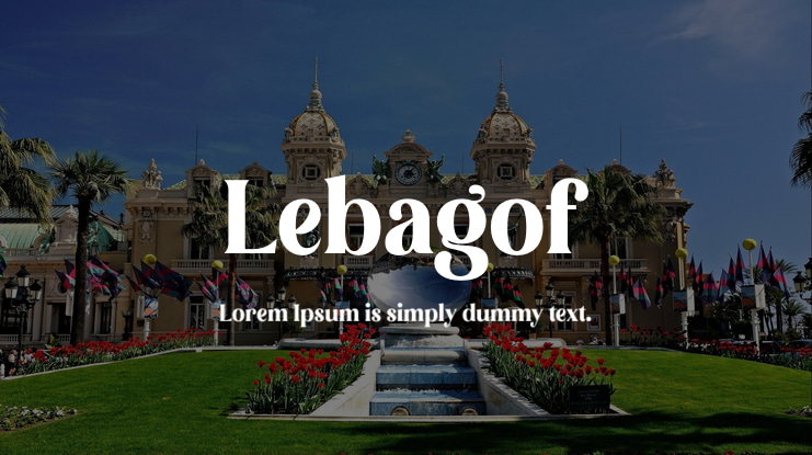 Lebagof Font