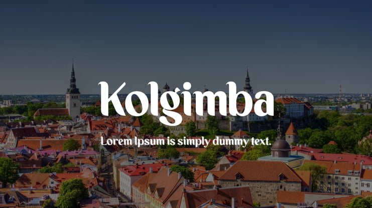 Kolgimba Font