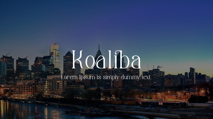 Koaliba Font