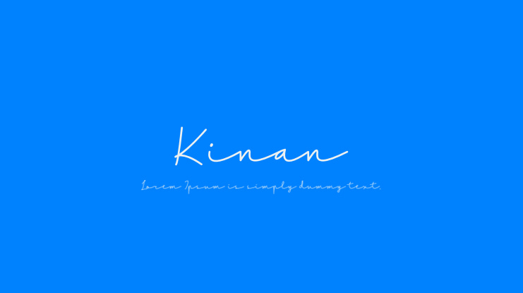 Kinan Font