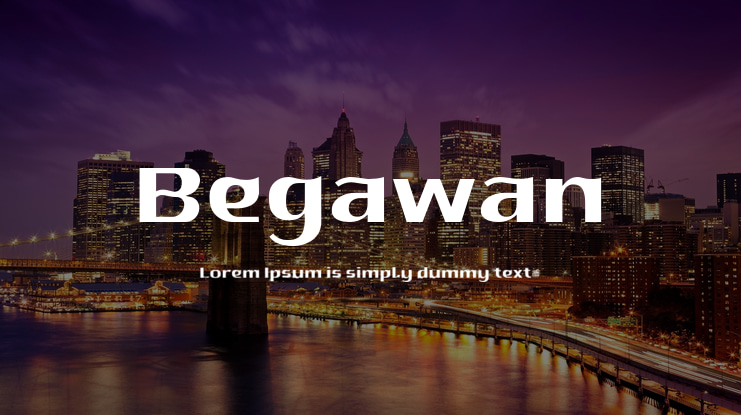 Begawan Font Family
