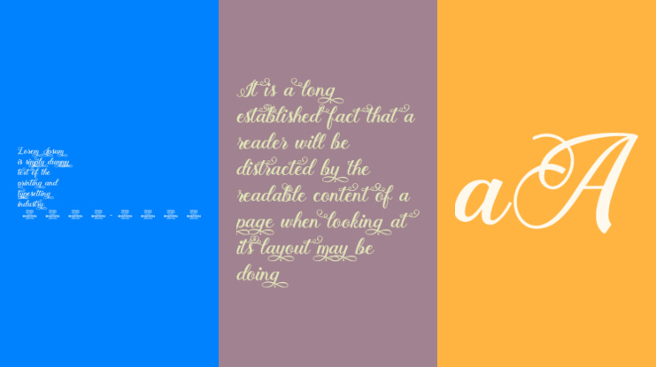 Stayola  PERSONAL USE Font Family