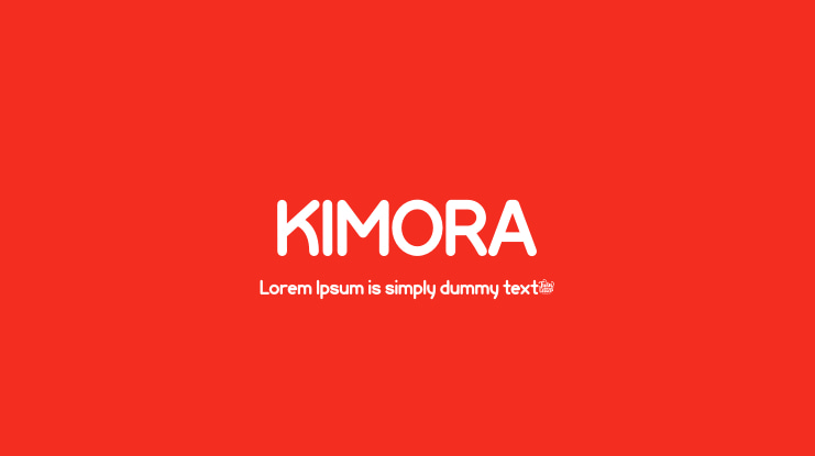 KIMORA Font Family
