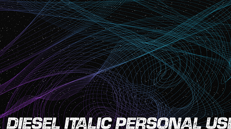 DIESEL  PERSONAL USE Font