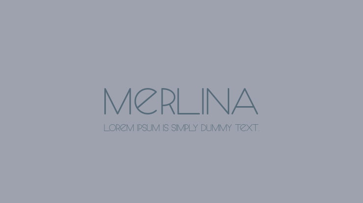 Merlina Font
