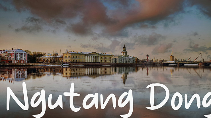 Ngutang Dong Font