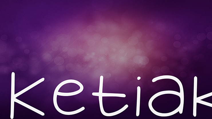 Ketiak Font Family