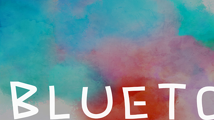 Blueto Font