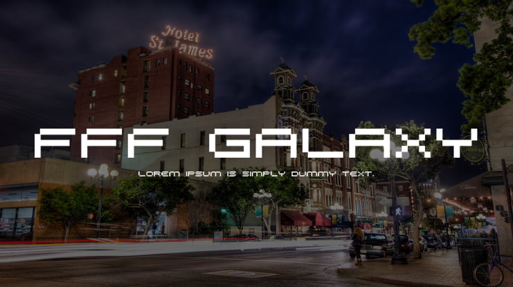 FFF Galaxy Font Family